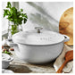 Staub Cast Iron 3.75-qt Essential French Oven - White
