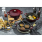 Staub Cast Iron Stackable 4-pc Set - Grenadine