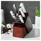ZWILLING 7pc Knife Set in Acacia Block, Pro Le Blanc Series