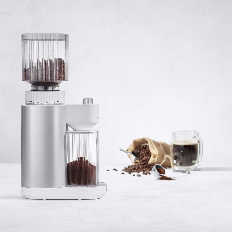 ZWILLING Coffee Bean Grinder in Silver, Enfinigy Series