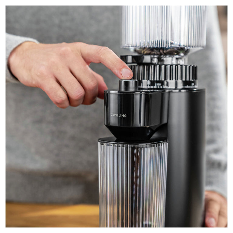 ZWILLING Coffee Bean Grinder in Black, Enfinigy Series