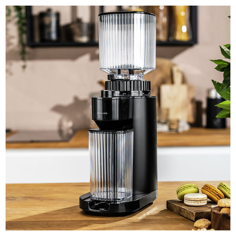 ZWILLING Coffee Bean Grinder in Black, Enfinigy Series