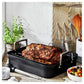 ZWILLING 16" x 14" Aluminum Hard Anodized Roasting Pan Non-Stick, Motion Series