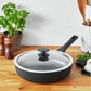 ZWILLING 4 Qt. Aluminum Non-Stick Sauté Pan with Lid, Madura Plus Series