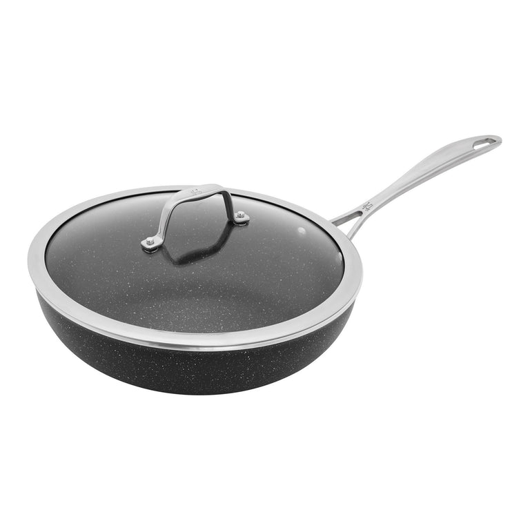 Henckels 11" Aluminum Non-Stick Perfect Pan with Lid, Capri Notte Series