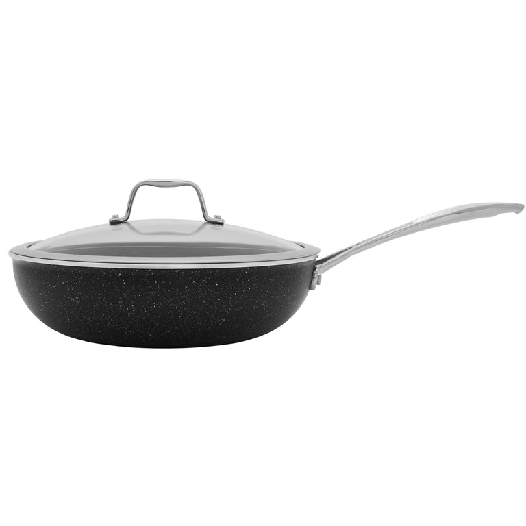 Henckels 11" Aluminum Non-Stick Perfect Pan with Lid, Capri Notte Series