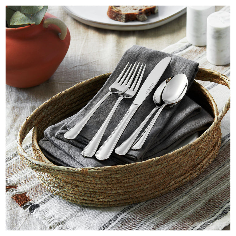Henckels 65pc Alcea Stainless Steel Flatware Set