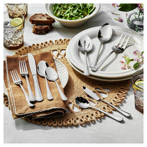Henckels 65pc Alcea Stainless Steel Flatware Set