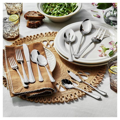 Henckels 65pc Alcea Stainless Steel Flatware Set