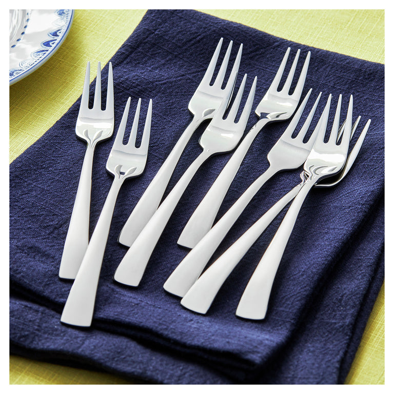 ZWILLING 8pc Bellasera Stainless Steel Appetizer/Seafood Fork Set