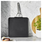 ZWILLING 11" Aluminum Hard Anodized Non-Stick Square Griddle Pan, Motion Series