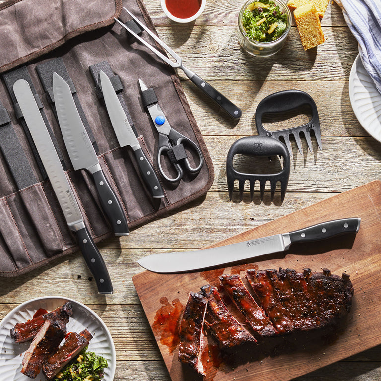 Henckels 9pc Barbecue Carving Tool Set, Forged Accent Series