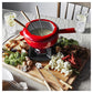 ZWILLING Cookware Specialties 8-inch Fondue Pot with 6 Forks