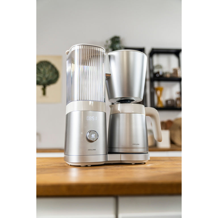 ZWILLING Thermal Drip Coffee Maker in Silver, Enfinigy Series