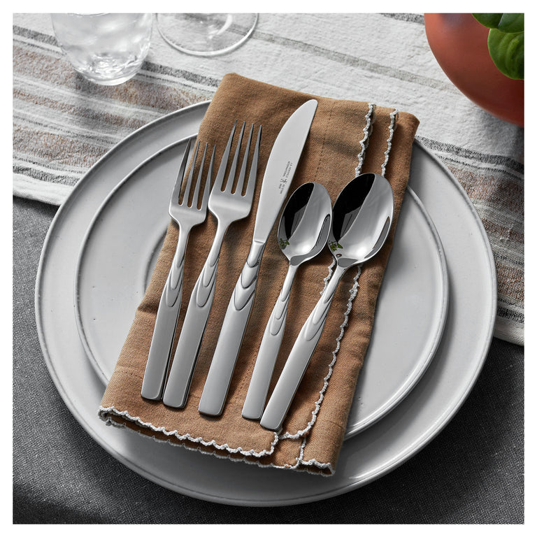 Henckels 45pc Rapture Stainless Steel Flatware Set