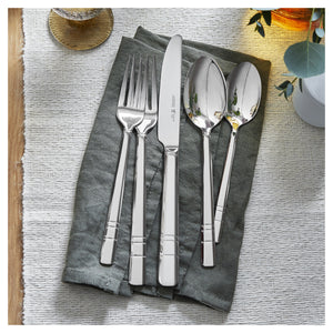 Henckels 65pc Madison Square Stainless Steel Flatware Set