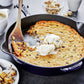Staub 11'' Cast Iron Traditional Deep Skillet in Dark Blue,  Fry Pans/Skillets Series
