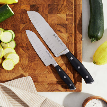 Henckels 2pc Asian Knife Set, Forged Accent Series