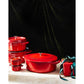 Staub Stoneware 3-pc Mini Round Cocotte Set - Cherry