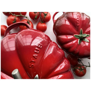 Staub Cast Iron 3-qt Tomato Dutch Oven - Cherry