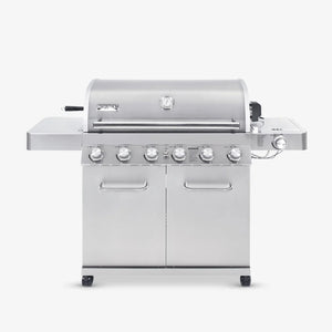 Monument Grills Classic 77352 Series | 6 Burner Propane Gas Grill in Stainless Steel