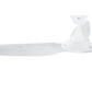 Big Ass Fans Haiku Coastal 52" Ceiling Fan in White with LED, Downrod 5", Wet Rated