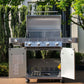 Monument Grills Classic 24367 Series | 4 Burner Propane Gas Grill in Stainless Steel