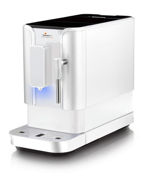 Espressione Concierge Elite Fully Automatic Bean to Cup Espresso Machine in Diamond White