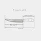 8" Damascus Carving Knife