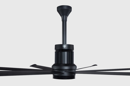 Big Ass Fans i6 36" Downrod in Black (Ceiling Height 14.5 - 15.5 ft.)