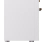 ILVE Nostalgie II 36" Dual Fuel Natural Gas Range in White with Bronze Trim, UP36FNMPWHB
