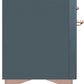 ILVE Majestic II 36" Dual Fuel Natural Gas Range in Blue Grey with Copper Trim, UM09FDNS3BGP
