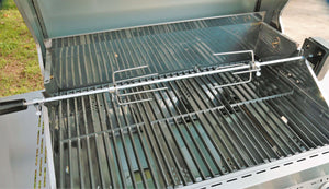 Monument Grills 4 Burner Rotisserie Kit (For Models: 24633, 24367, 25392, 35633, 41847NG, Mesa 400, D405, D425)