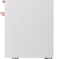 ILVE Nostalgie II 48" Dual Fuel Natural Gas Range in White with Copper Trim, UP48FNMPWHP