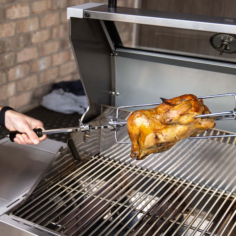 Monument Grills Burner Rotisserie Kit (For Models: Mesa400, Mesa415B