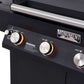 Monument Grills Denali 425 Series | 4 Burner Smart Tech Propane Gas Grill in Black