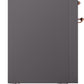ILVE Nostalgie II 48" Dual Fuel Natural Gas Range in Matte Graphite with Copper Trim, UP48FNMPMGP