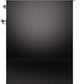ILVE Nostalgie II 30" Induction Range with Element Stove and Electric Oven in Black with Chrome Trim, UPI304NMPBKC