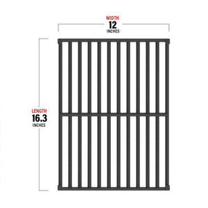 Monument Grills 3 Burner and Mini Cast Iron Grill Grate (For Models: Mesa 300, Mesa400m)