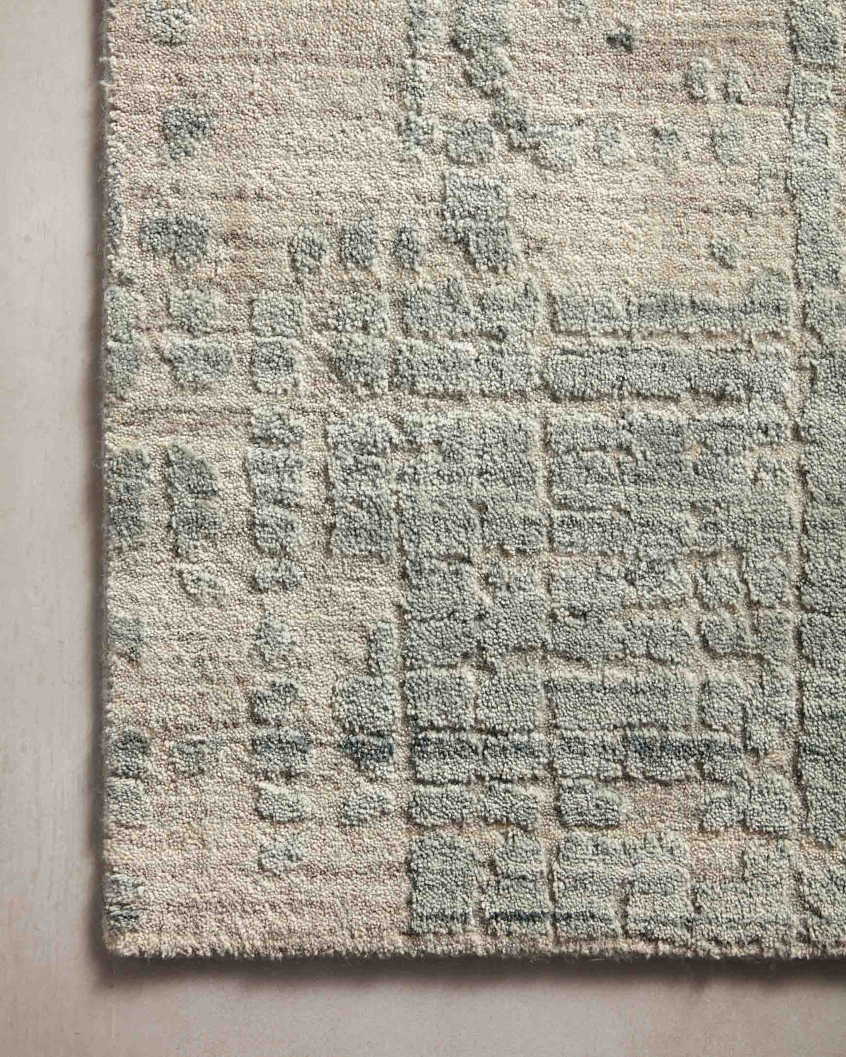 Loloi Arlo ARL-02 Stone / Turquoise area rug - image 6