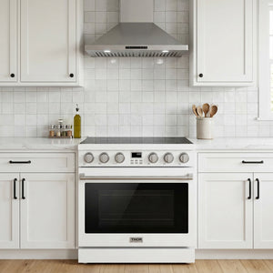 THOR Kitchen 36" Contemporary Professional Gas Range in White, ARG36W