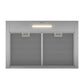 THOR Kitchen 30" Contemporary T-Shape Wall Mount Range Hood in Stainless Steel, ARH30T