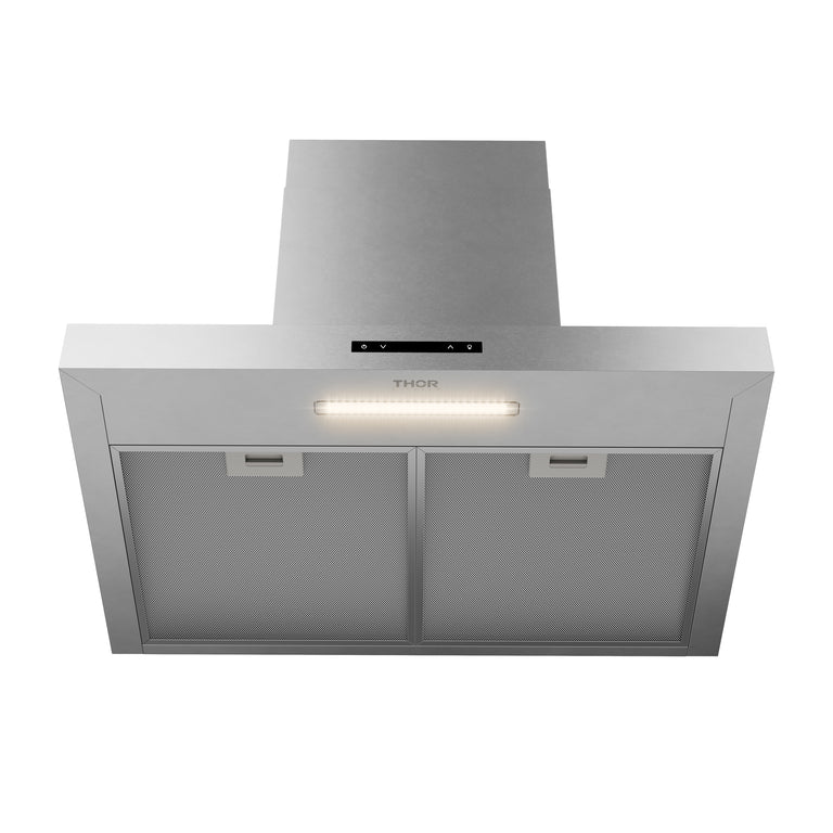 Thor Kitchen 30" Contemporary T-Shape Wall Mount Range Hood in Stainless Steel, ARH30T