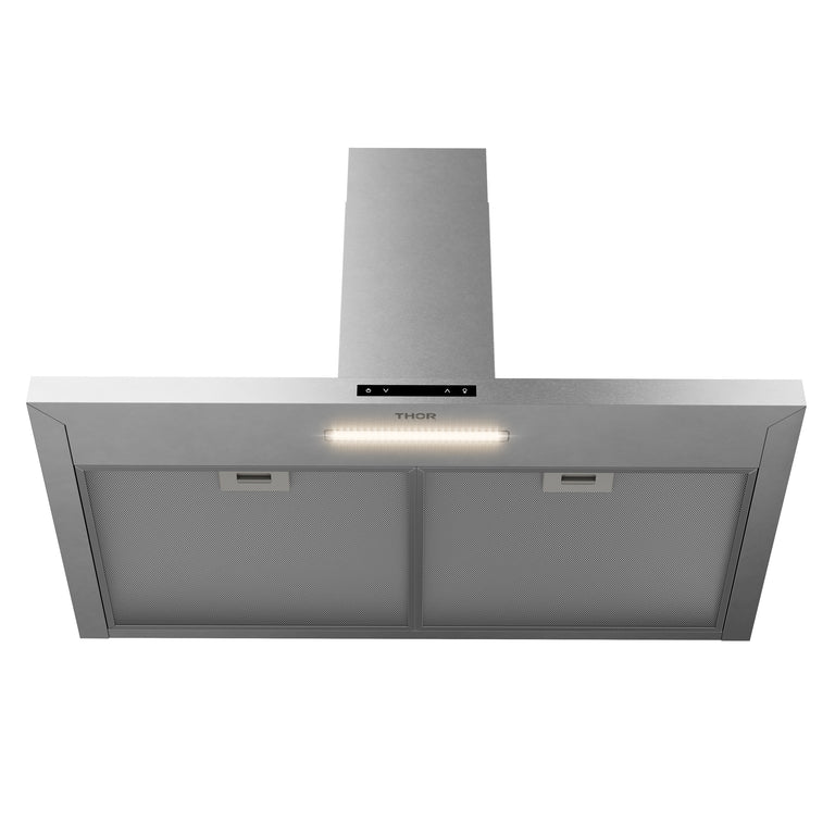 Thor Kitchen 36" Contemporary Wall Mount Range Hood in Stainless Steel, ARH36P