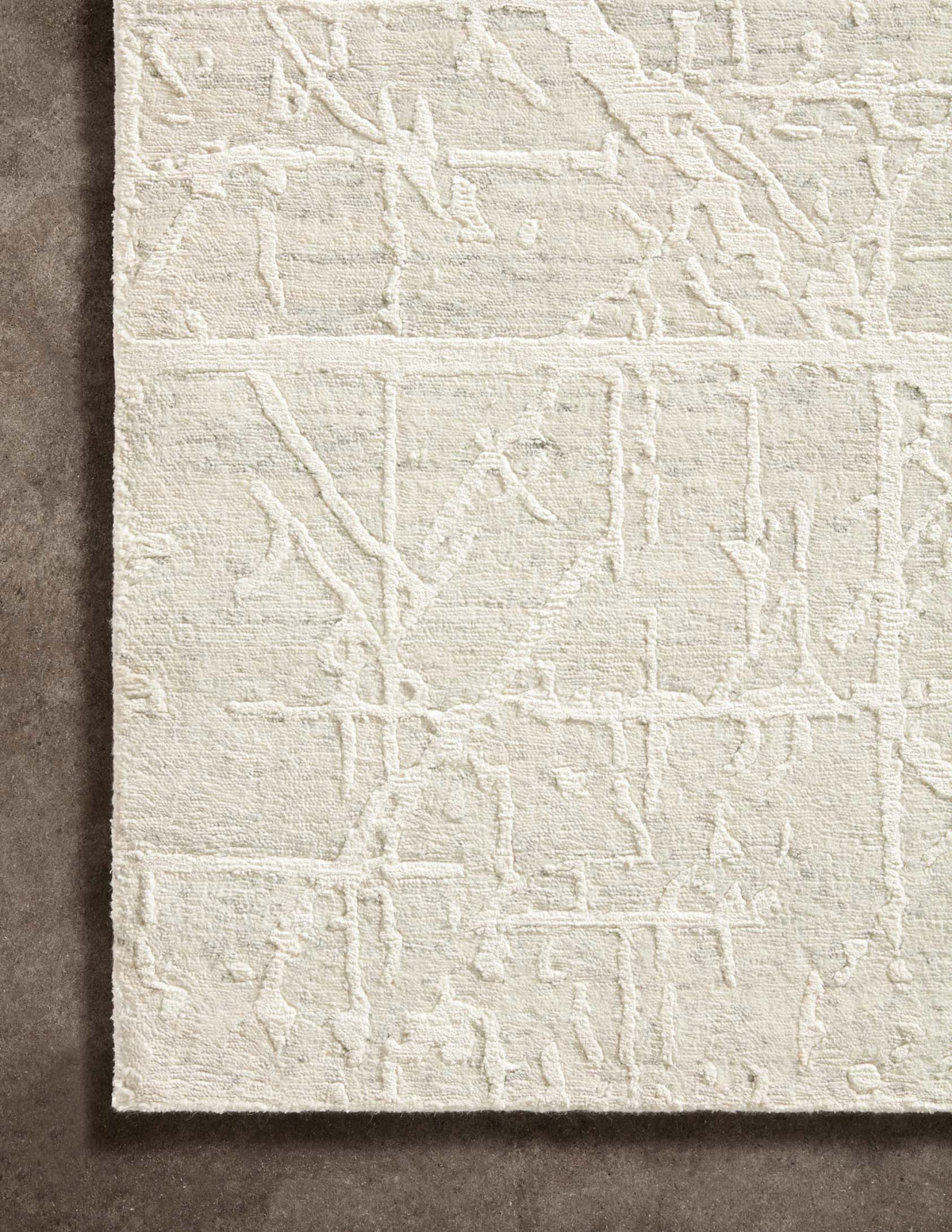 Loloi Atlas ATL-03 Bone / Silver area rug - image 3