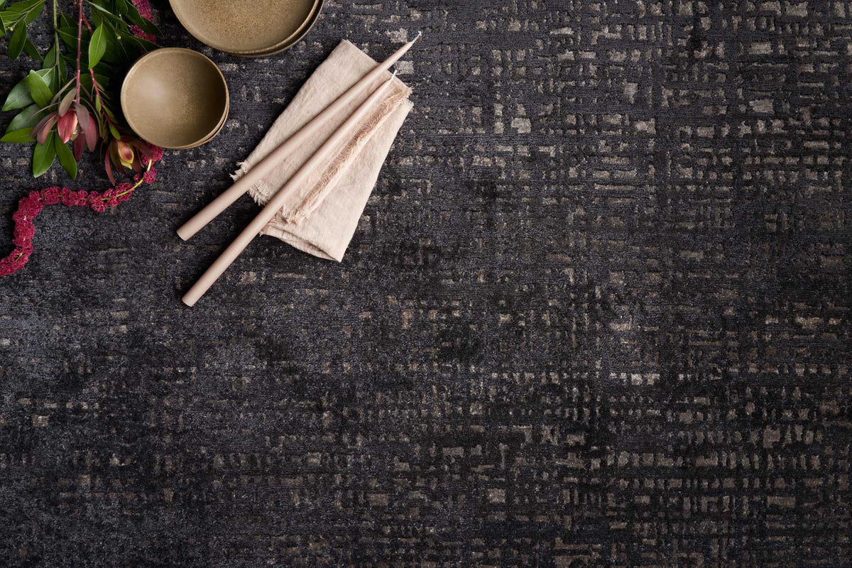 Loloi Atlas ATL-05 Black / Bark area rug - image 3