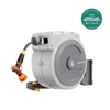 Retractable Garden Hose Reel-1/2in-130ft - LightGrey