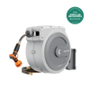 Retractable Garden Hose Reel-5/8in-90ft - LightGrey