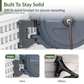 Retractable Garden Hose Reel-5/8in-90ft