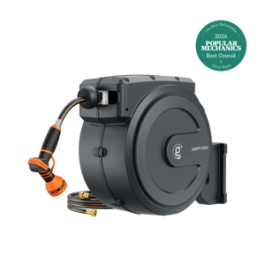 Retractable Garden Hose Reel-5/8in-90ft